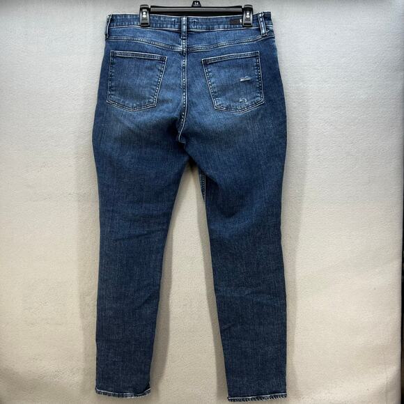 Kut From The Kloth Jeans Women's 12 Blue Juliet Slouchy Boyfriend Button Fly - Picture 2 of 16